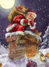 Santa Claus on Christmas Night